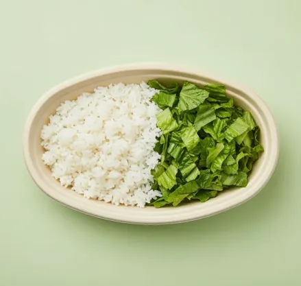 Half Rice / Half Salad (Bowl)