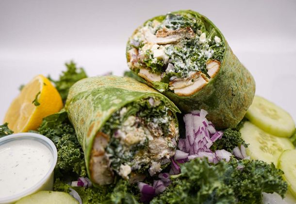 kale_greek_wrap